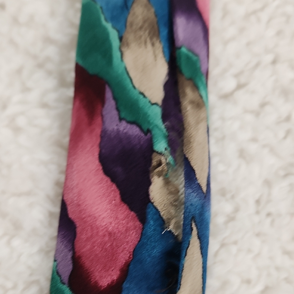 Grateful Dead Colorful Patterned Men's Tie - Picture 5 of 8